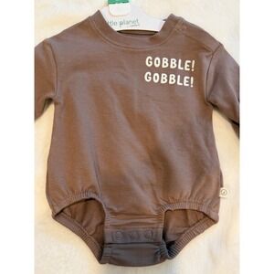 Thanksgiving Turkey Little Planet Bodysuit Baby 3M